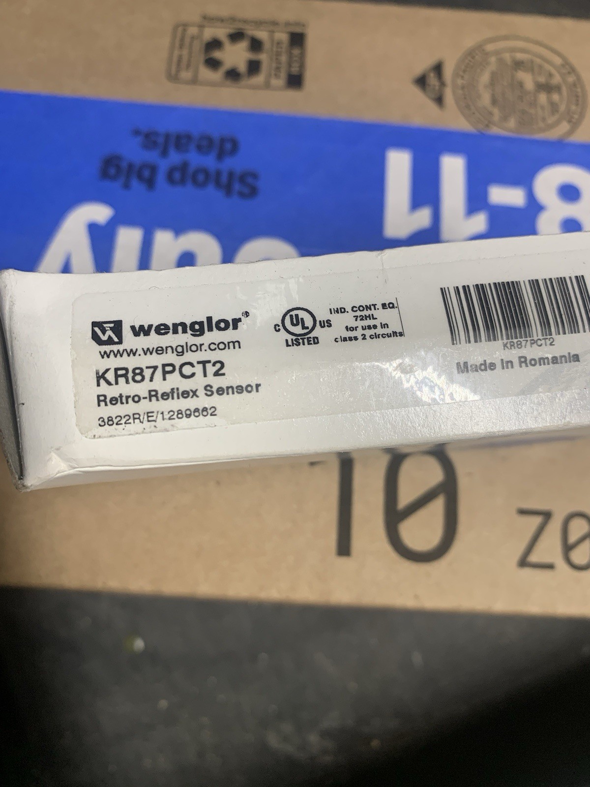 WENGLOR KR87PCT2 / KR87PCT2 (BRAND NEW)