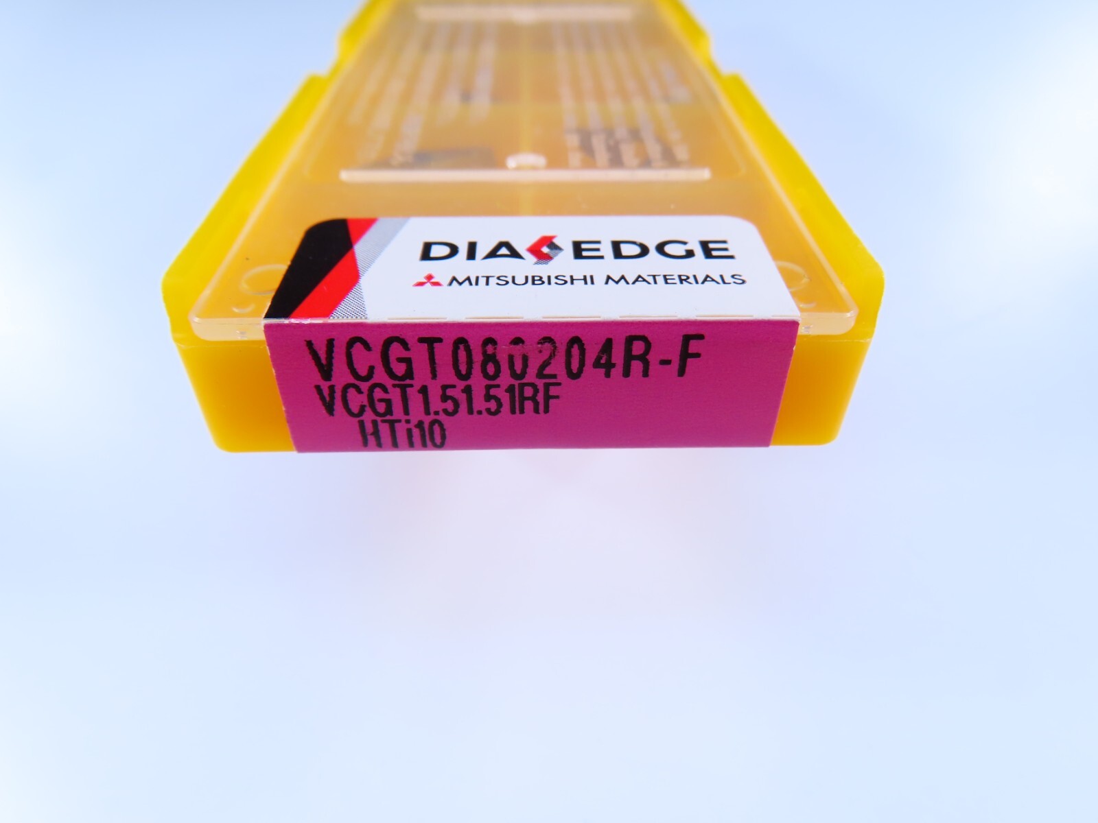 NEW BOX ( 10 PCS ) MITSUBISHI VCGT080204R-F HTI10 VCGT1.51.51RF CARBIDE INSERTS