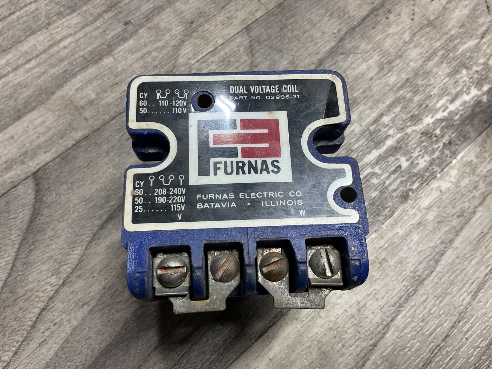 FURNAS D2936-31 COIL #309M117