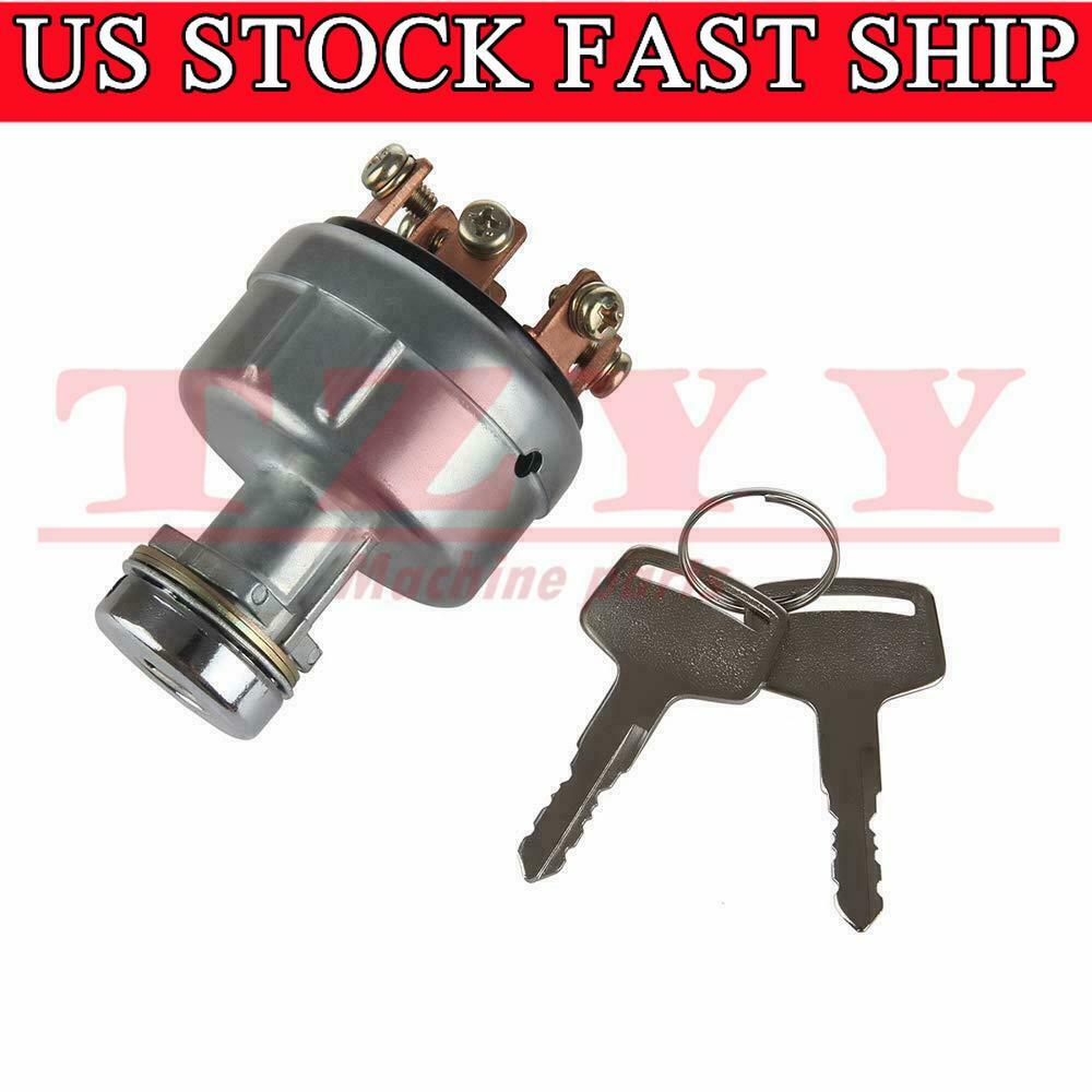 Ignition Key Switch for Mitsubishi D1300 D1500 D1650 D1800 D1850 D2000 D2300