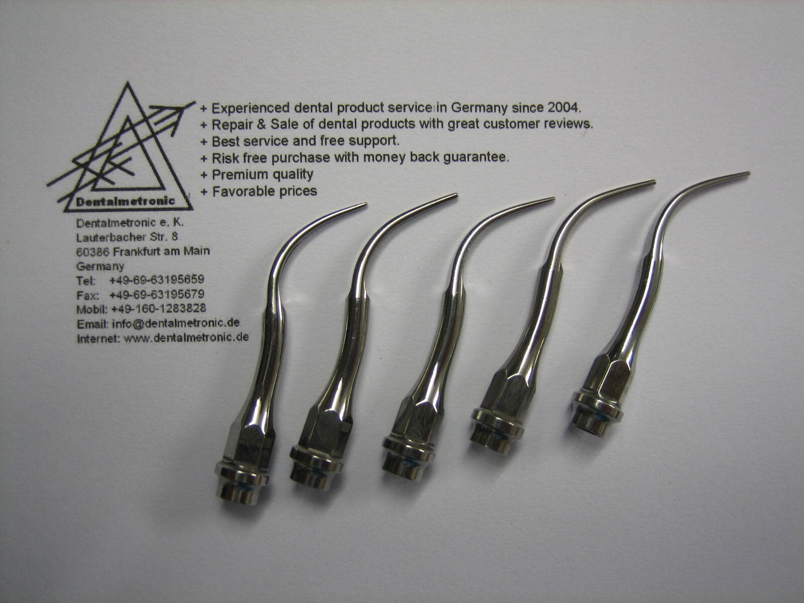 5 Ultrasonic ZEG Tip Tip Scaler suitable for KaVo SONOsoft PIEZOlux = No. 9