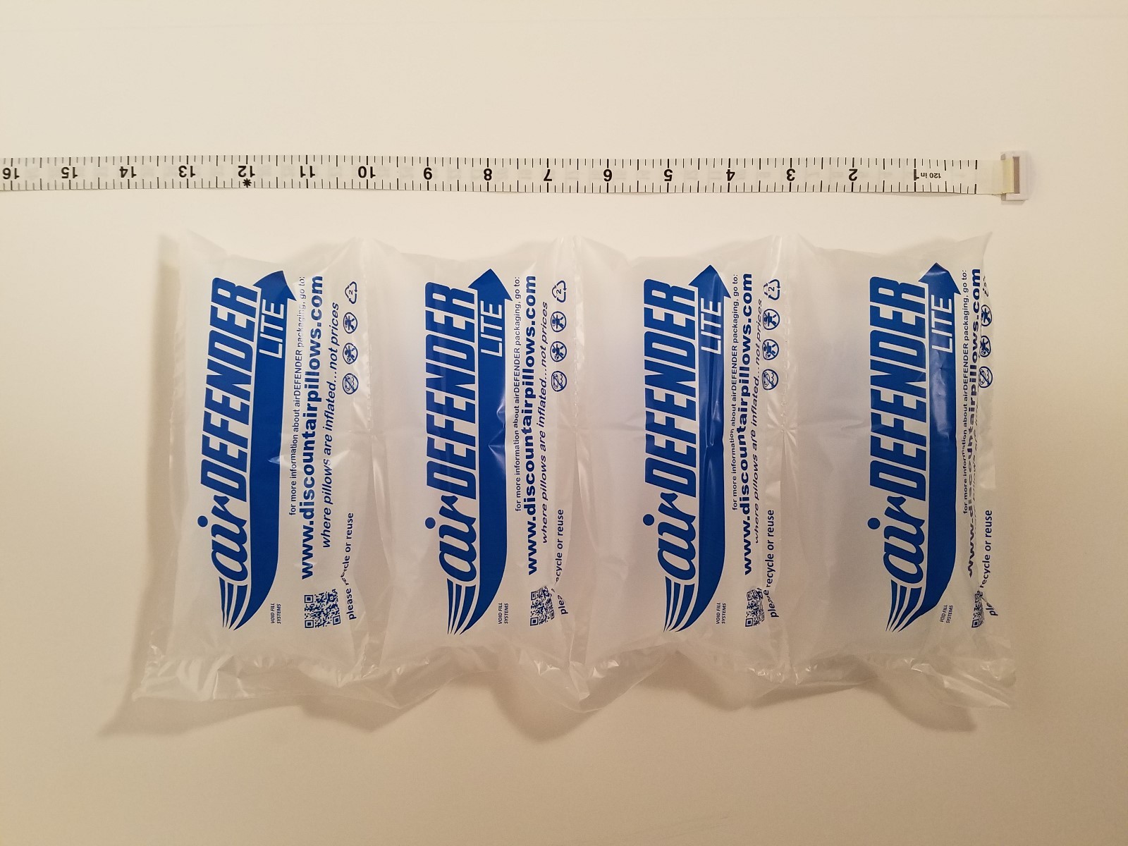 4×8 air pillows 40 GALLON void fill packaging shipping packing peanuts cushion