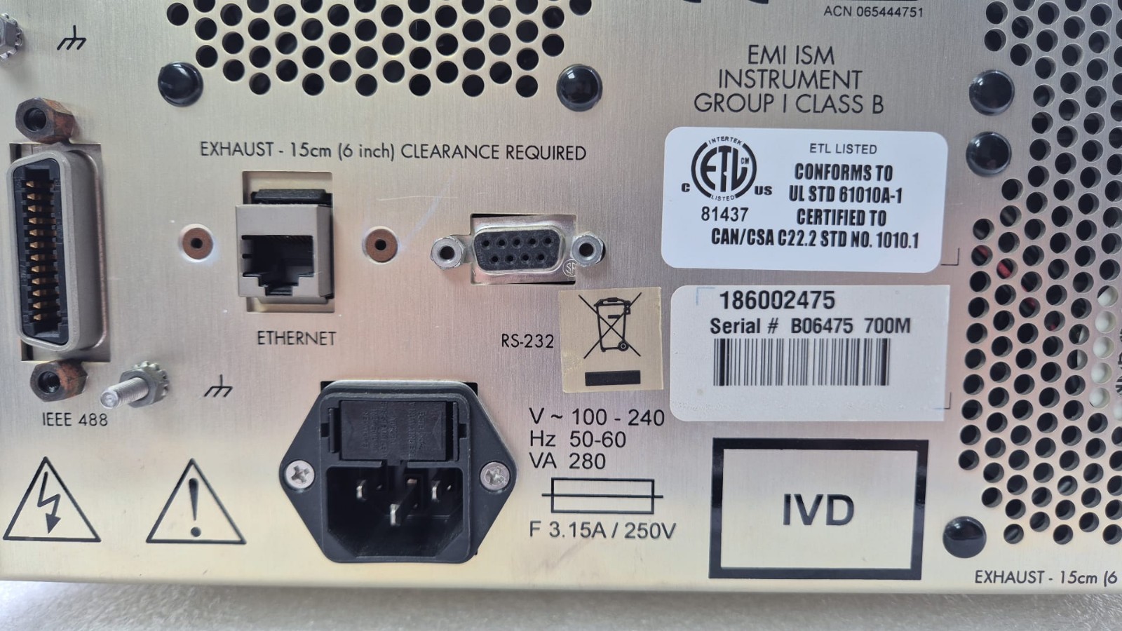 Waters 2475 Multi Fluorescence FLR Detector 186002475 HPLC