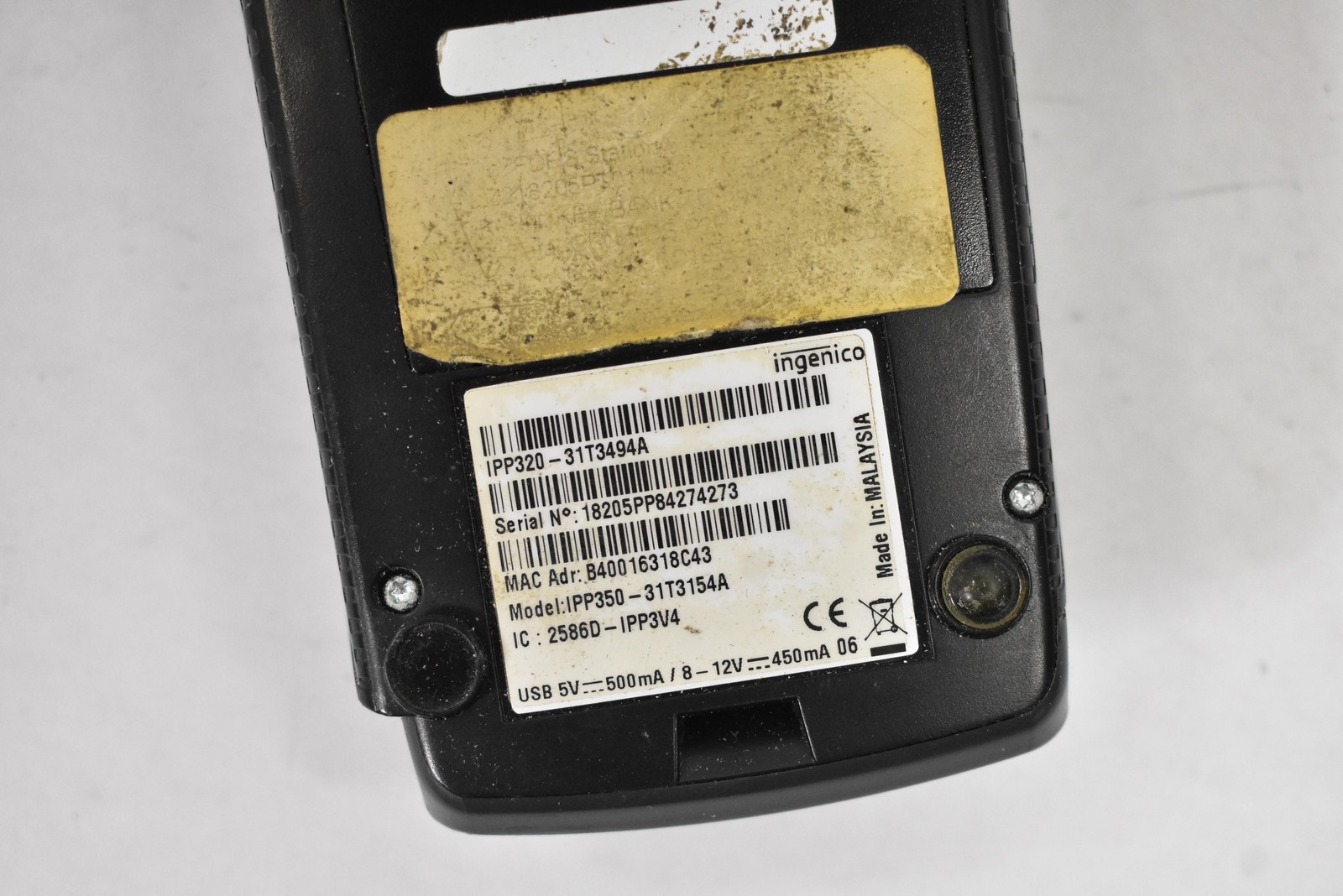 Ingenico IPP320 IPP320-31T3494A Card Reader Payment Terminal Black Malaysia