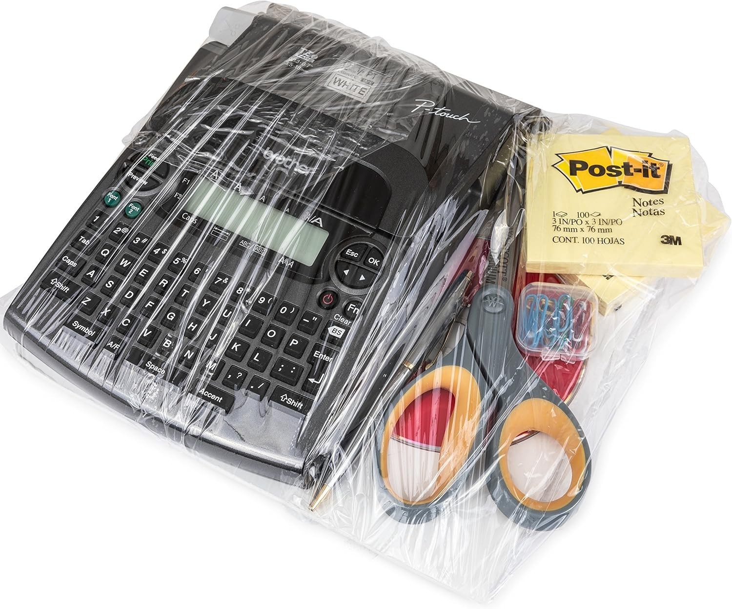 Clear Heavy-Duty Stretch Wrap 5″ x 1000′ – Perfect for Packing & Moving (2 Pack)