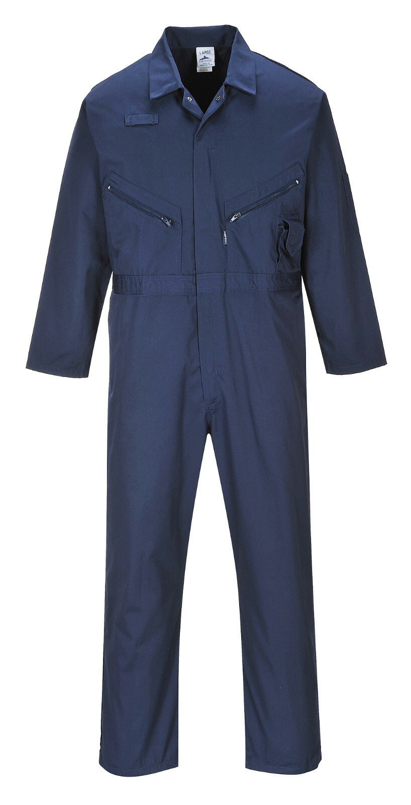 Portwest C813 Liverpool Lightweight Safety Coverall 2 Way Zipper
