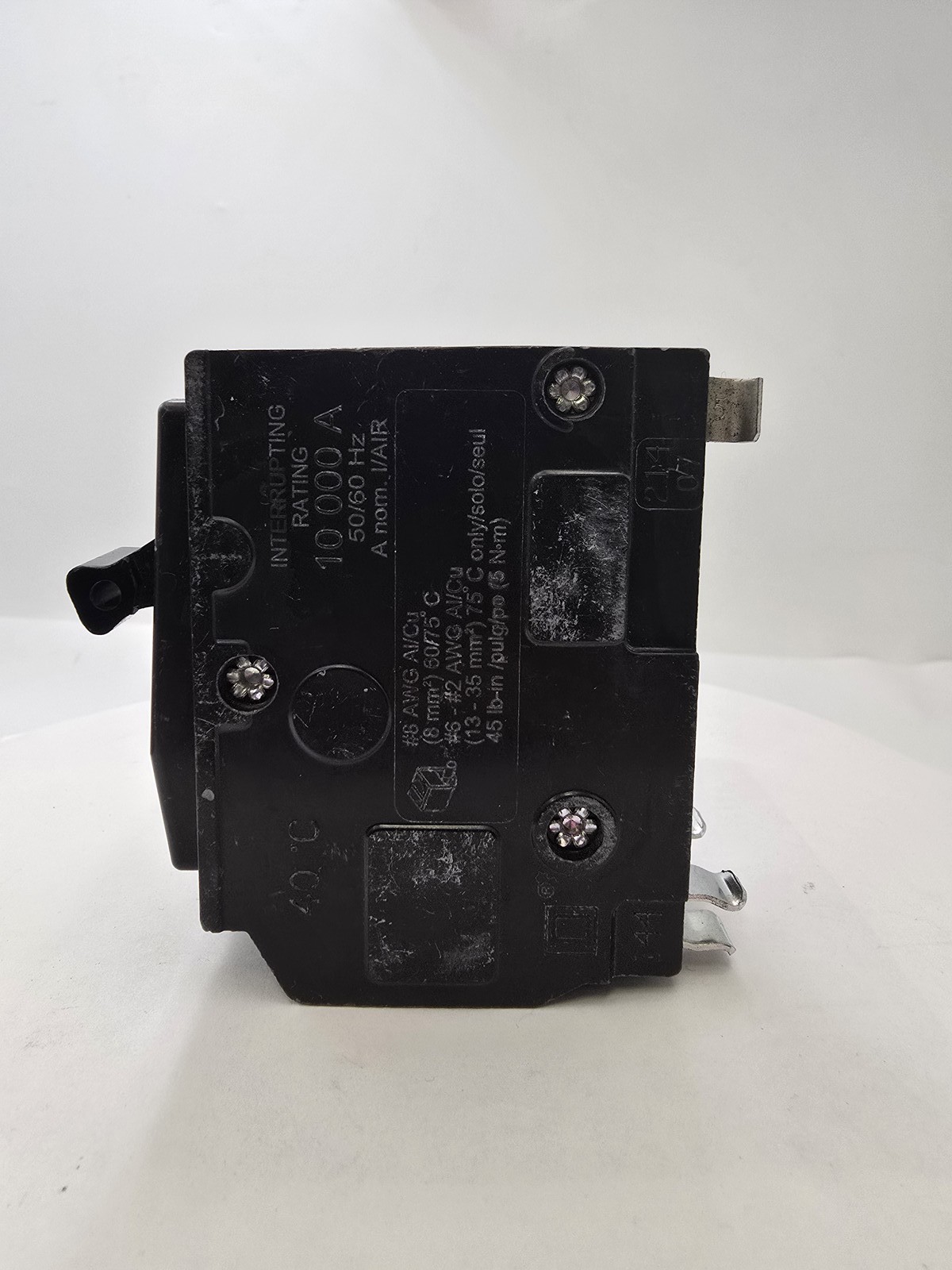 Square D QO250 Plug-In Circuit Breaker 2 Pole 50 Amp 120/240V 10kA 50A QO