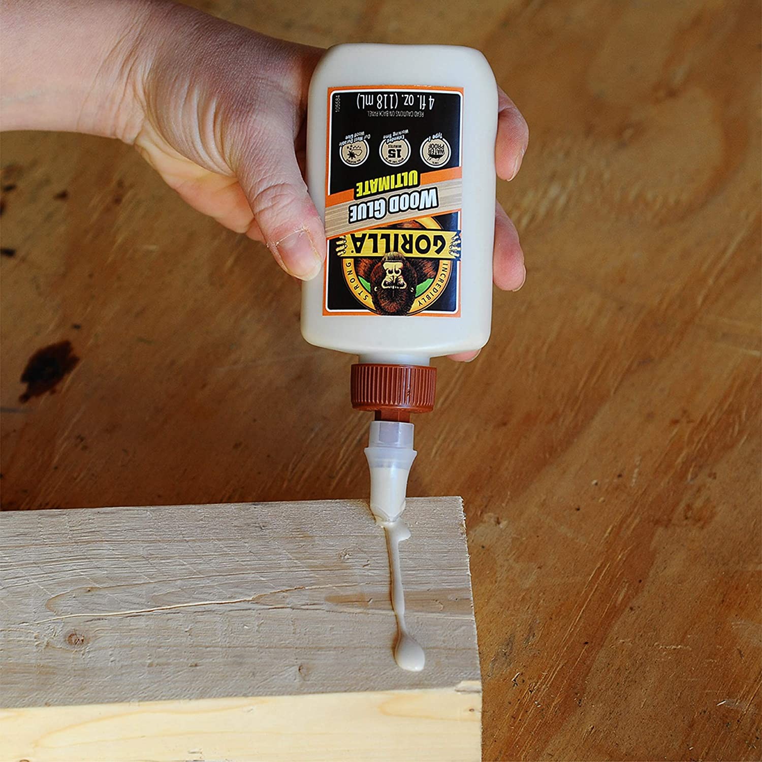 Gorilla Wood Glue Ultimate: 4 oz. bottle (White)