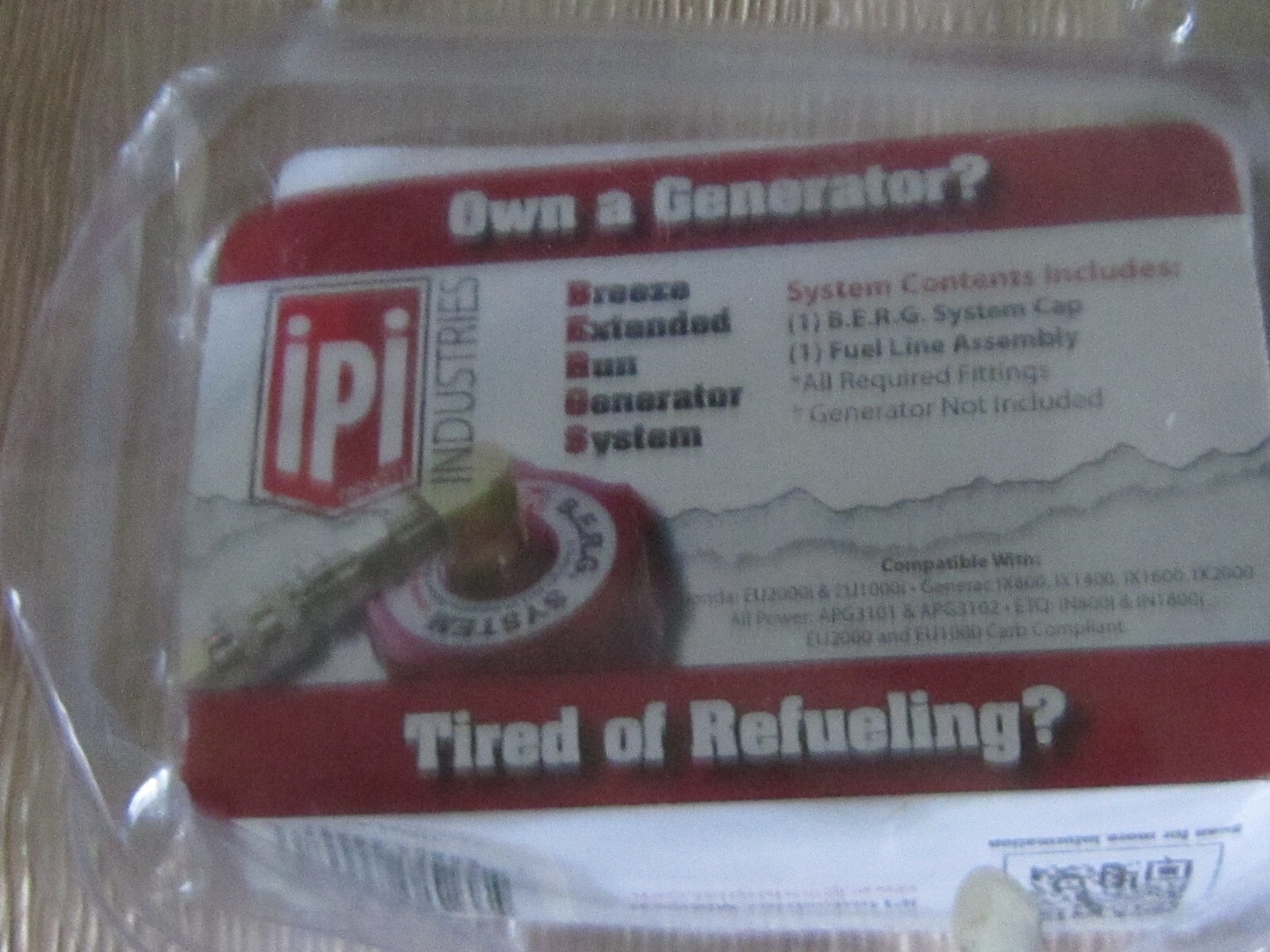 IP Industries Breeze Extended Run Generator System Kit