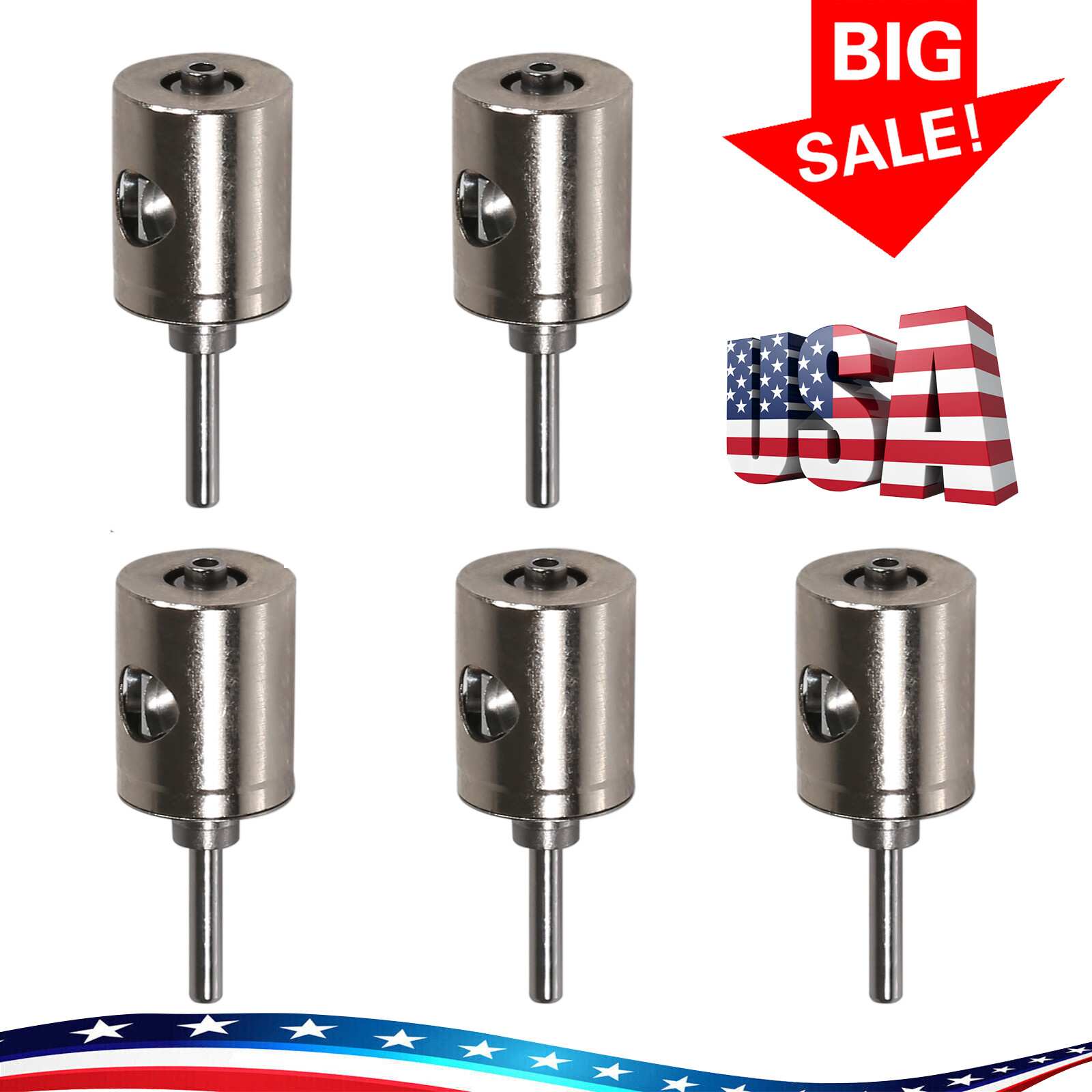 5Pc Dental Cartridge Turbine for SEASKY High Speed Push Button Handpiece Y1BA4/2