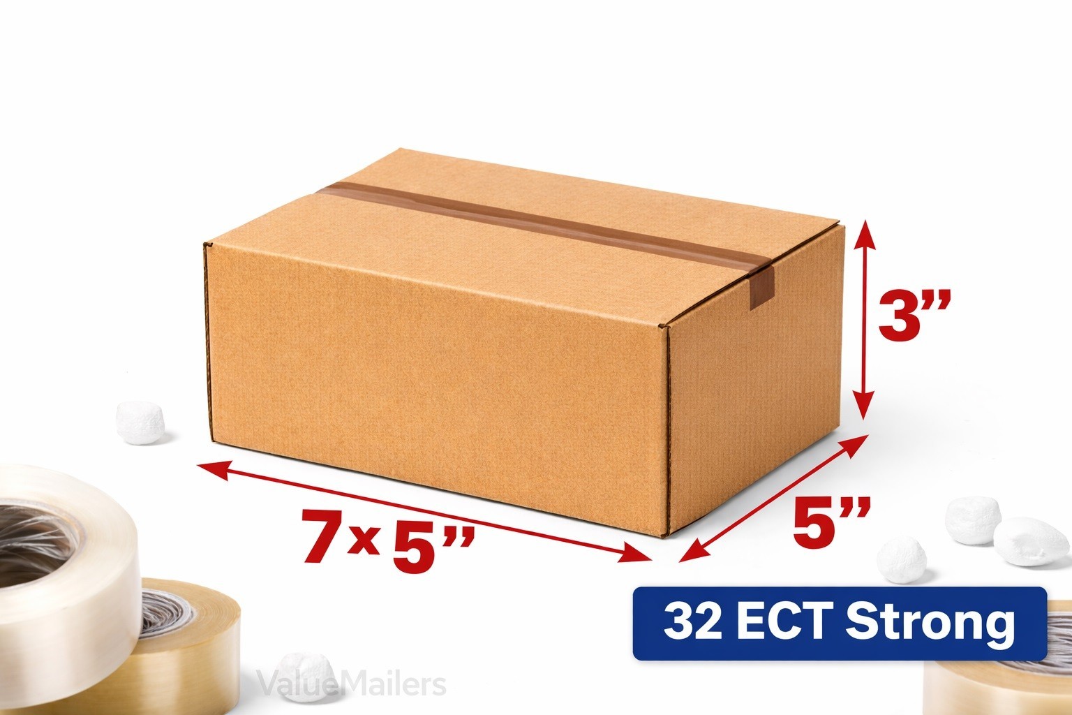 7x5x3 Cardboard Packing Moving Shipping Boxes Corrugated Box Cartons 100 to 400