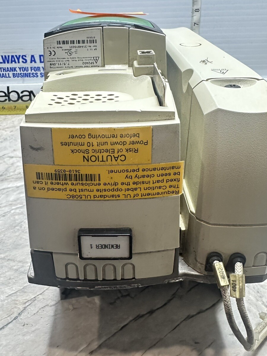 NIDEC SP2402 CONTROL TECHNIQUES UNIDRIVE SP INDUSTRA PARAMETER STORAGE SMARTCARD