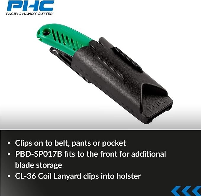Pacific Handy Cutter Inc. UKH-423 Safety Holster Only for S4 and S5 Box Knife
