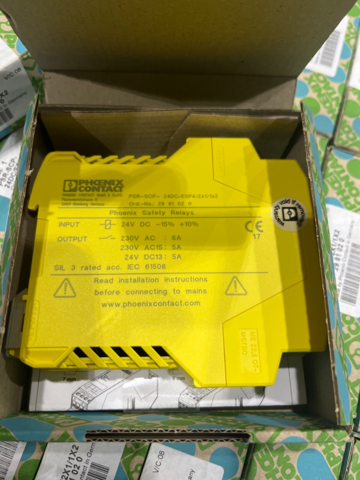 Safety relays – PSR-SCP- 24DC/ESP4/2X1/1X2 – 2981020