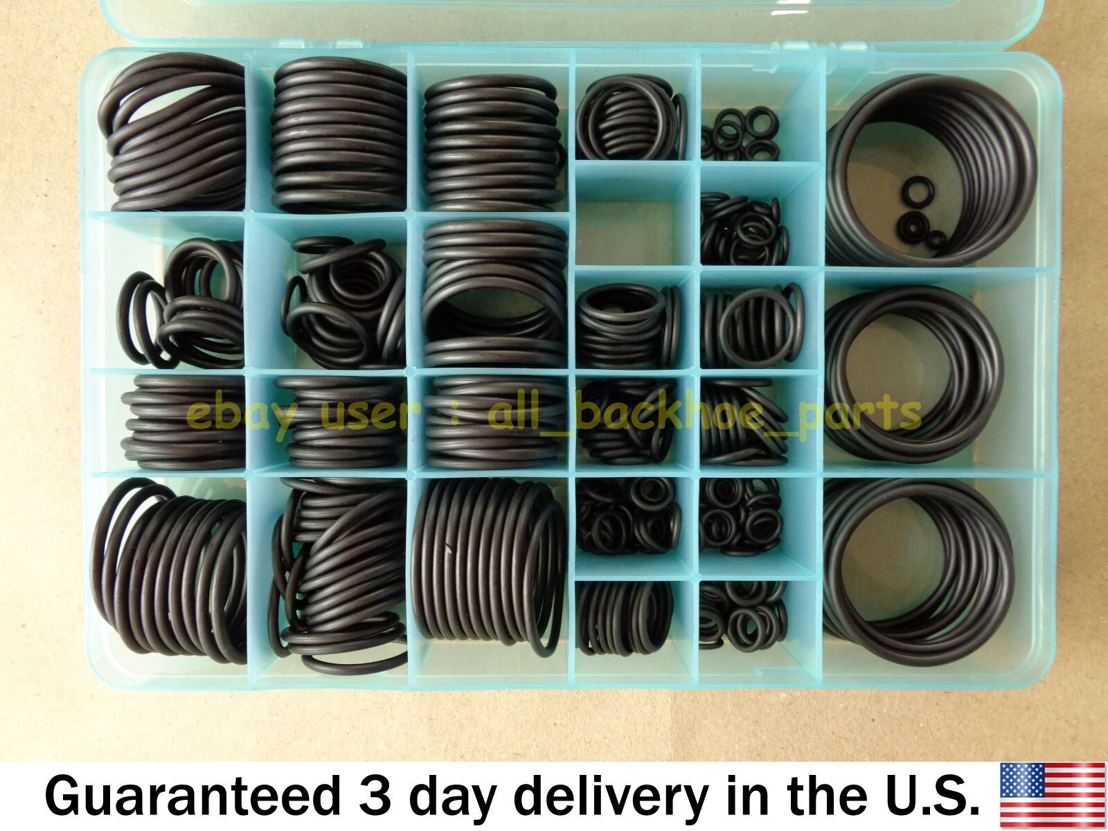 KOMATSU PARTS – GLANT MASTER O RING SEAL KIT, 435 PCS. NITRILE MATERIAL 90 SHORE