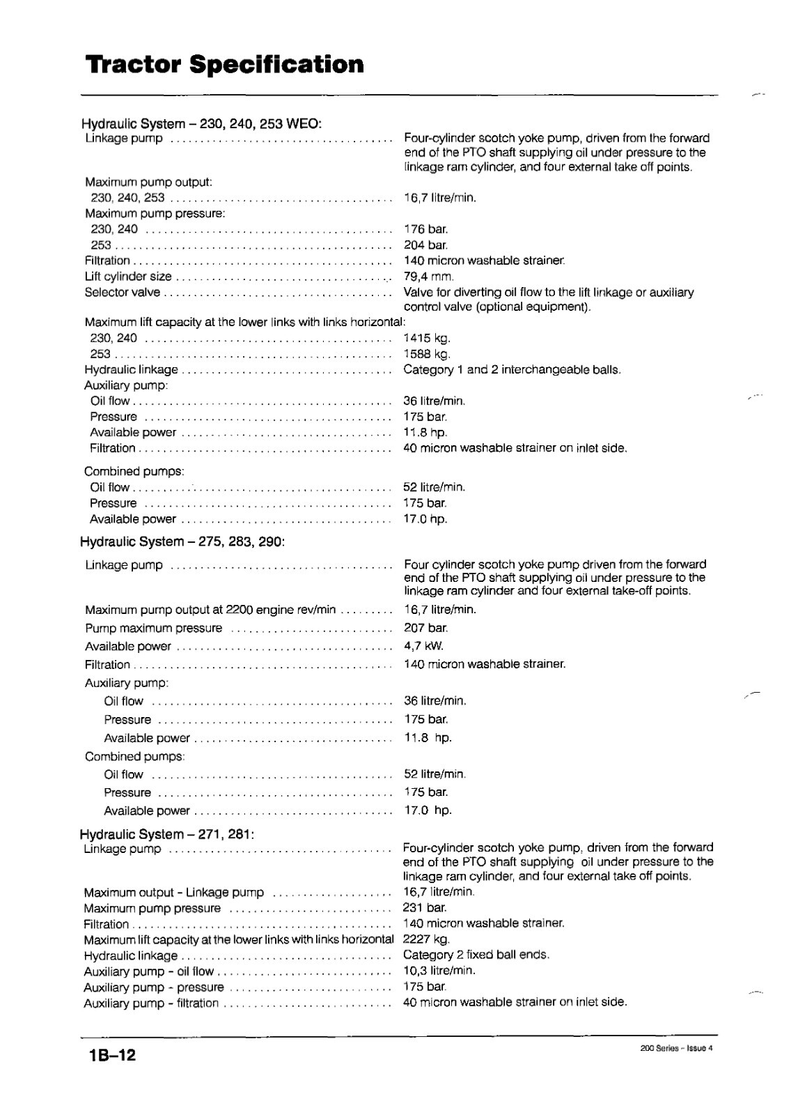 Massey Ferguson Tractors Service Manual Repair 230 231 231S 235 240 241 243 245