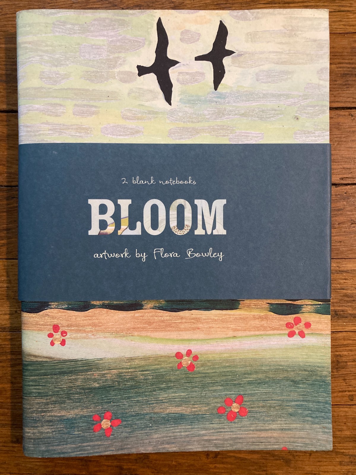 Bloom 2 blank Journal Notebooks cover art by Flora Bowley Quarry Books 4014