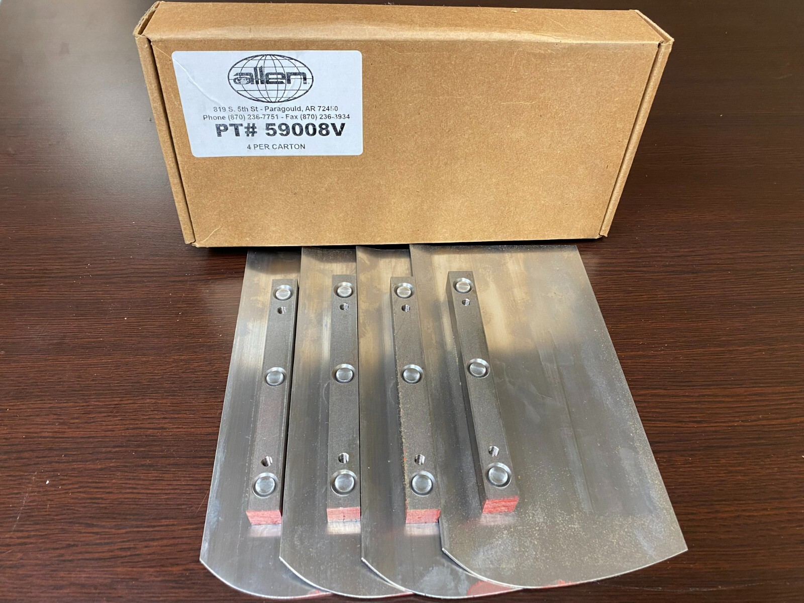4.75″ x 9″ Power Trowel Combo Blades – Fits 24″ Allen, Whiteman, Bartell, Wacker