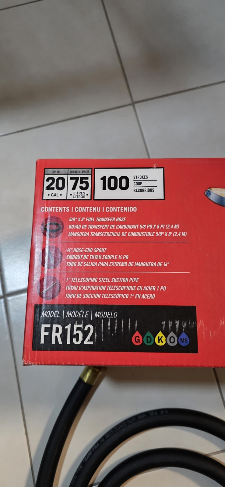 Fill-Rite FR152 Fuel Transfer Piston Hand Pump NEW 🔥