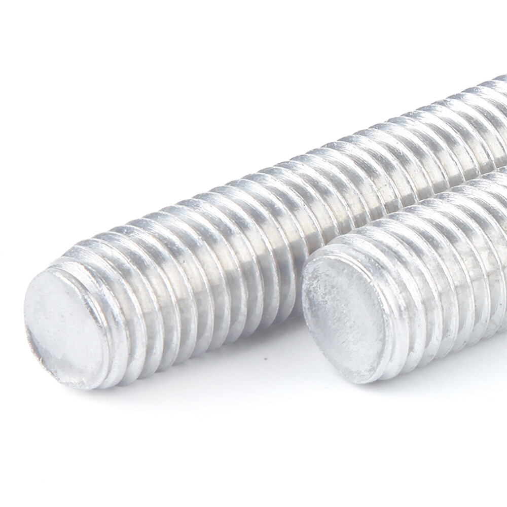M6 M8 M10 M12 M14 M16 Aluminium 6061 Threaded Rods Metric Thread Stud Bolts
