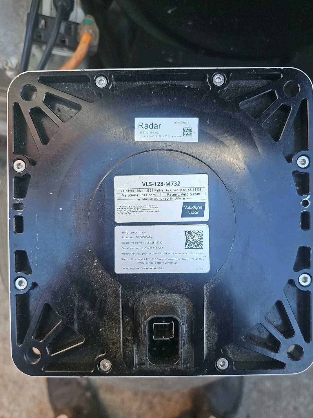 VLS-128 1PCS Used VLS-128 M732 Velodyne Lidar Fast shipping