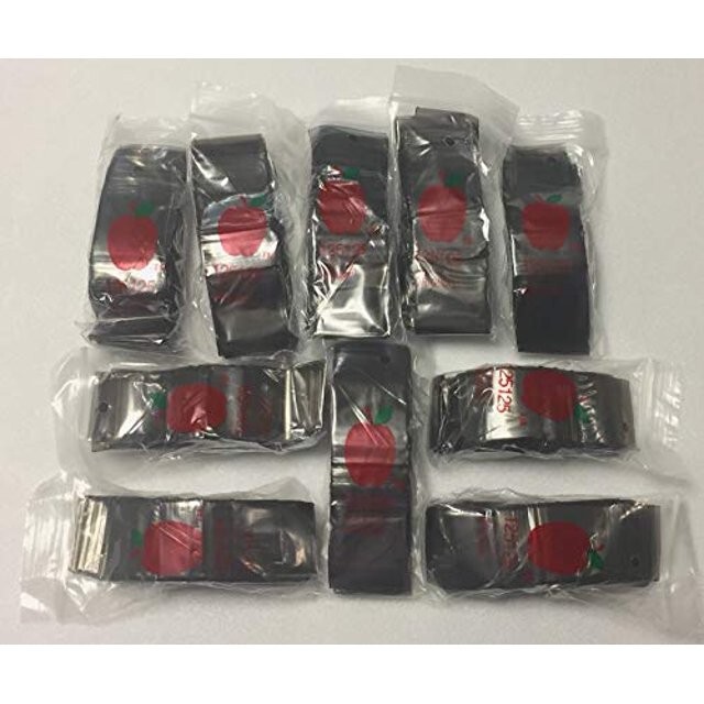 Black Baggies 1.25″ x 1.25″ Premium Quality 125125 (2.5mil) – Pack of 1,000