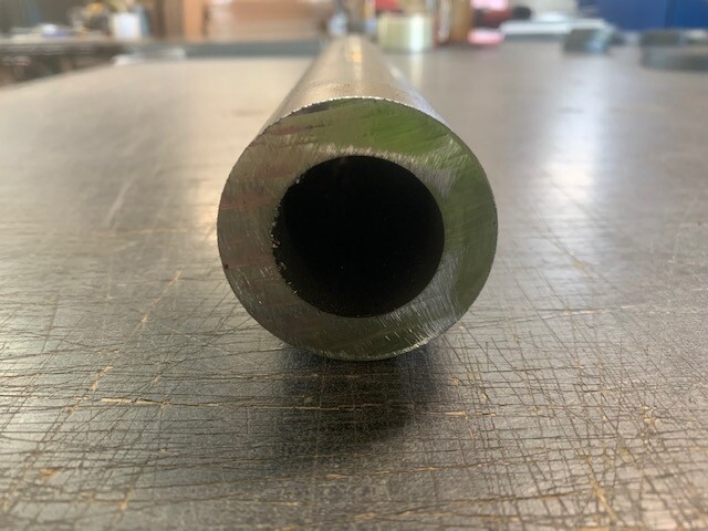 2.25″ OD x 3/8″ Wall DOM Seamless Round Tube x 48″ Long, Mild Steel Tubing