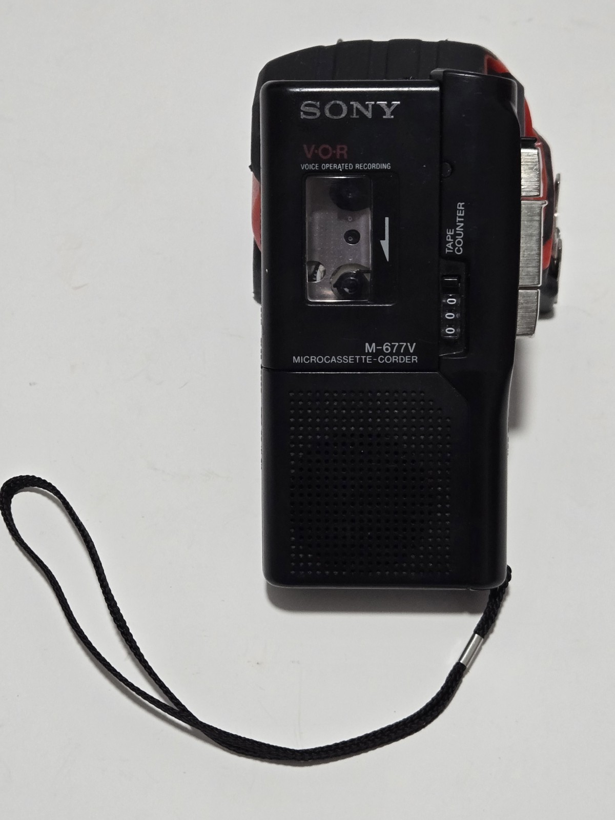 Sony M-677V VOR Microcassette-Corder Handheld Voice Recorder Tested Works Great