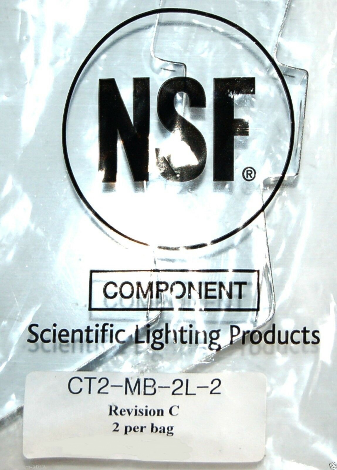 Scientific Lighting Products Citadel 2 Stainless Mounting Brackets CT2-MB-2L-2