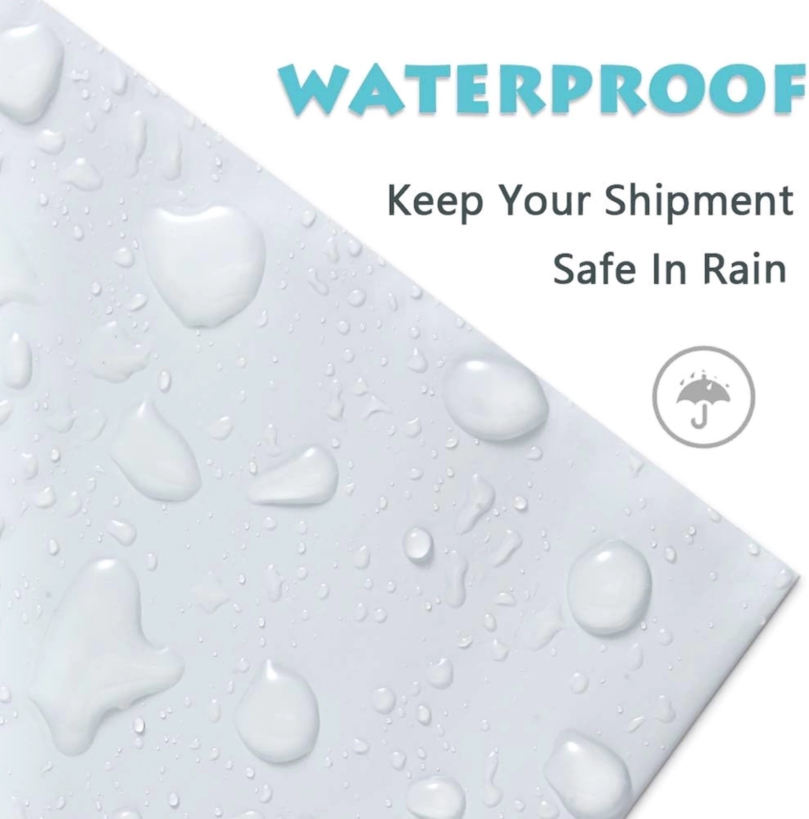 “50 COUNT” LARGE POLY MAILERS 19″x24″ White, SELF SEALING SHIPPING BAGS, 2.5 MIL