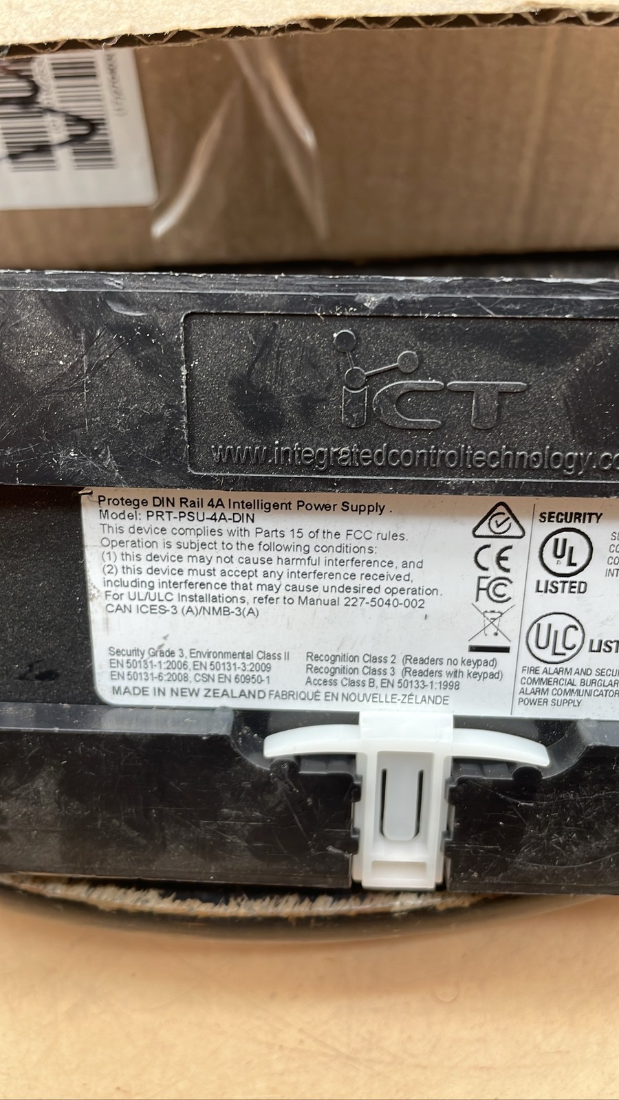 ICT PRT-PSU-4A-DIN DIN Rail 4A Intelligent Power Supply Module Lot of 10