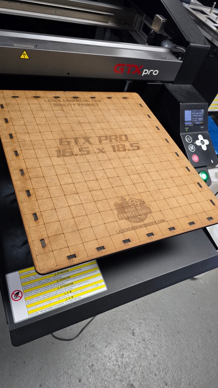 Large Brother GTX DTG Platen Pallet – 16.5″ x 18.5″ for oversized prints