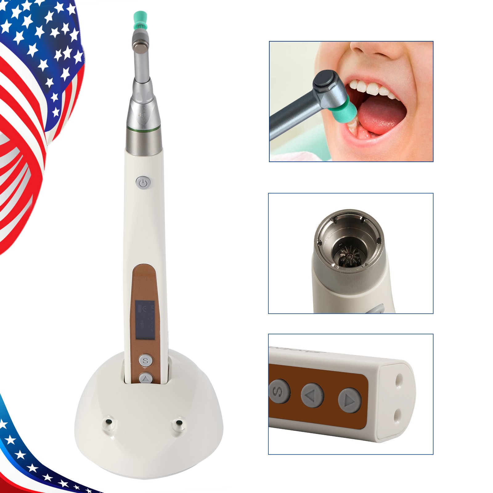 10 PCS Dental Tungsten Carbide Steel Burs FG-557 for High Speed Handpiece USA