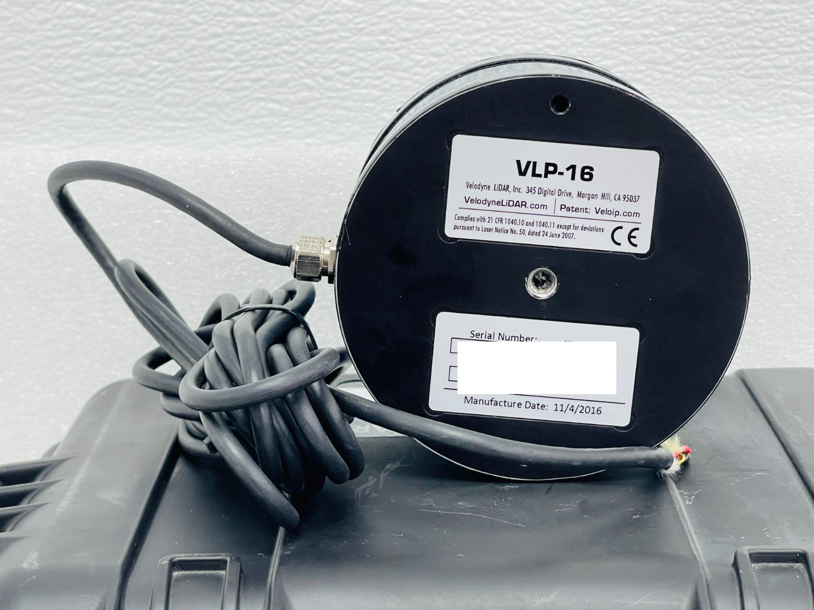 LITTLE USE – Velodyne VLP-16 LiDAR Sensor Puck LITE Kit Model With Case