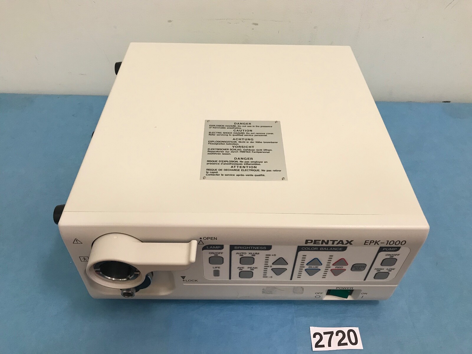 Pentax EPK-1000 Endoscope Video Processor and OS-A50 Keyboard
