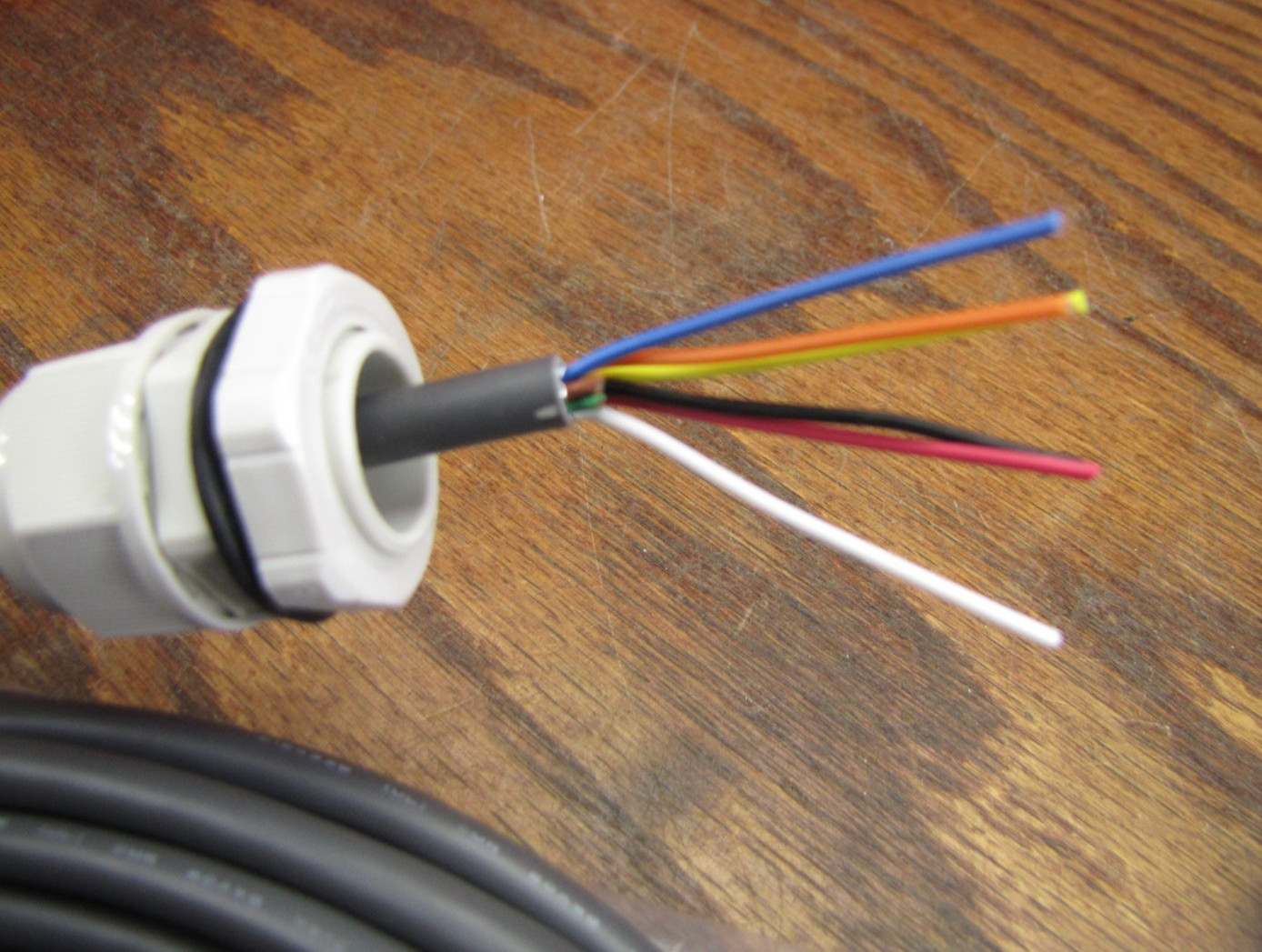 POWERsonic Industries PSI 7 wire Cable Connector 20ft 6.1m 49147020 20 awg- New