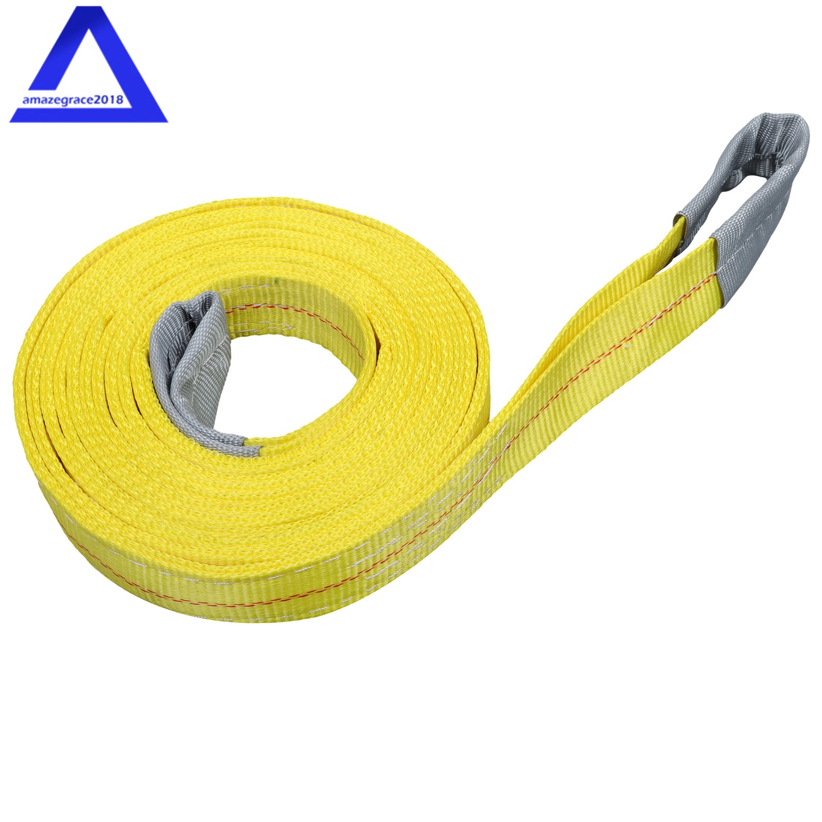 2 Pack 20′ × 2″ Lifting Sling Straps, 20ft Lifting Straps Heavy Duty 9400 lbs