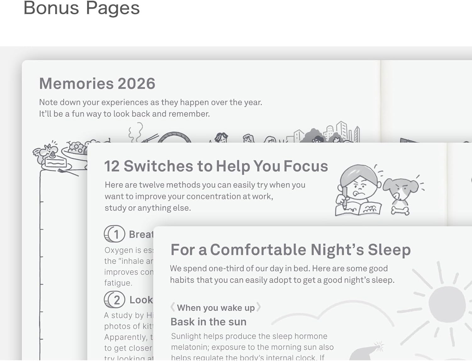 Hobonichi Techo 2026 Original Book – A6, English, Daily, January Start, Monday S