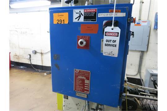 CURRIE CASE ELEVATOR CONVEYOR 36″ X 9′, 460V