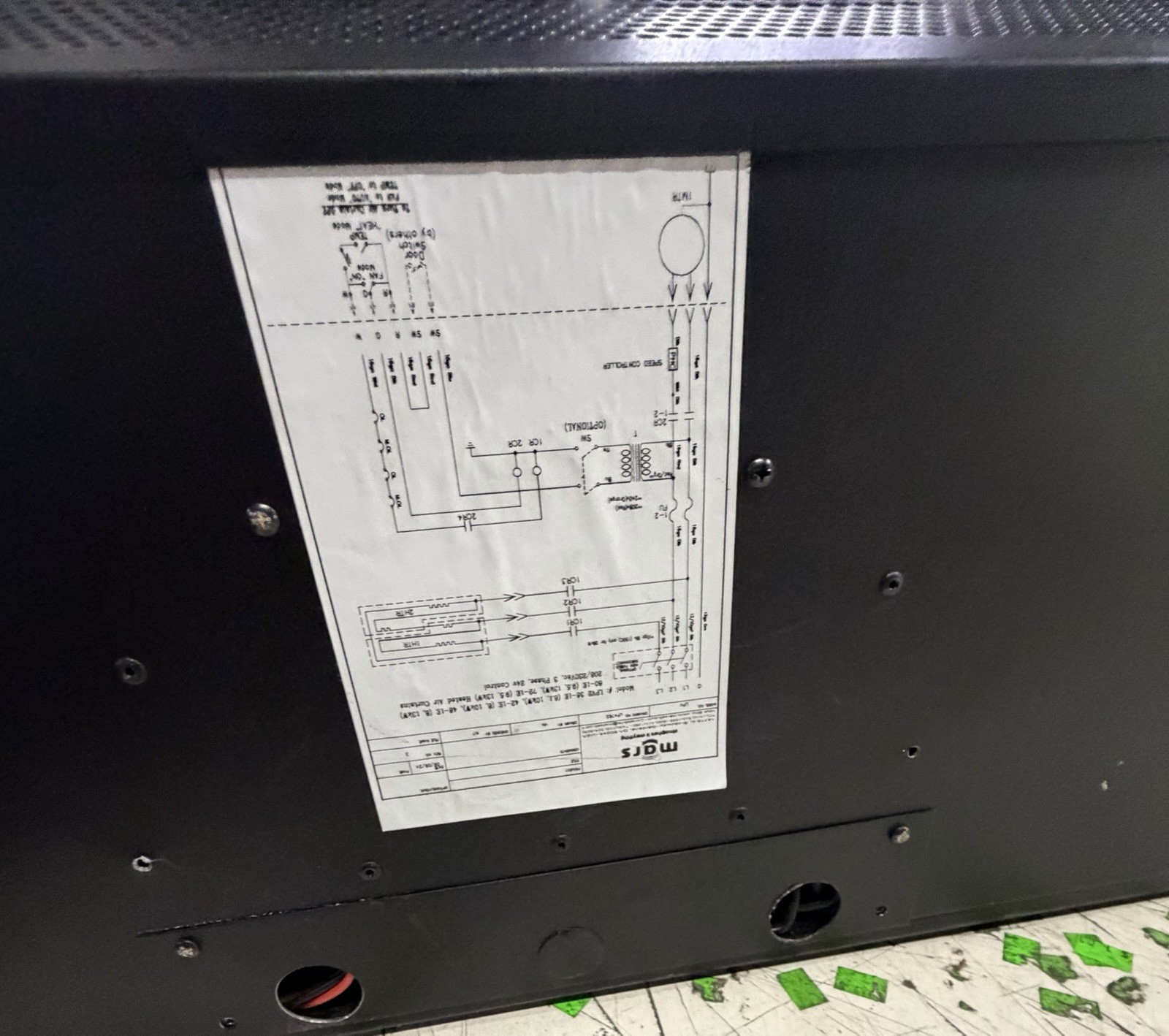 MARS LPV272-1EEI-OB Air Curtain,Low Profile,Heated 45C650