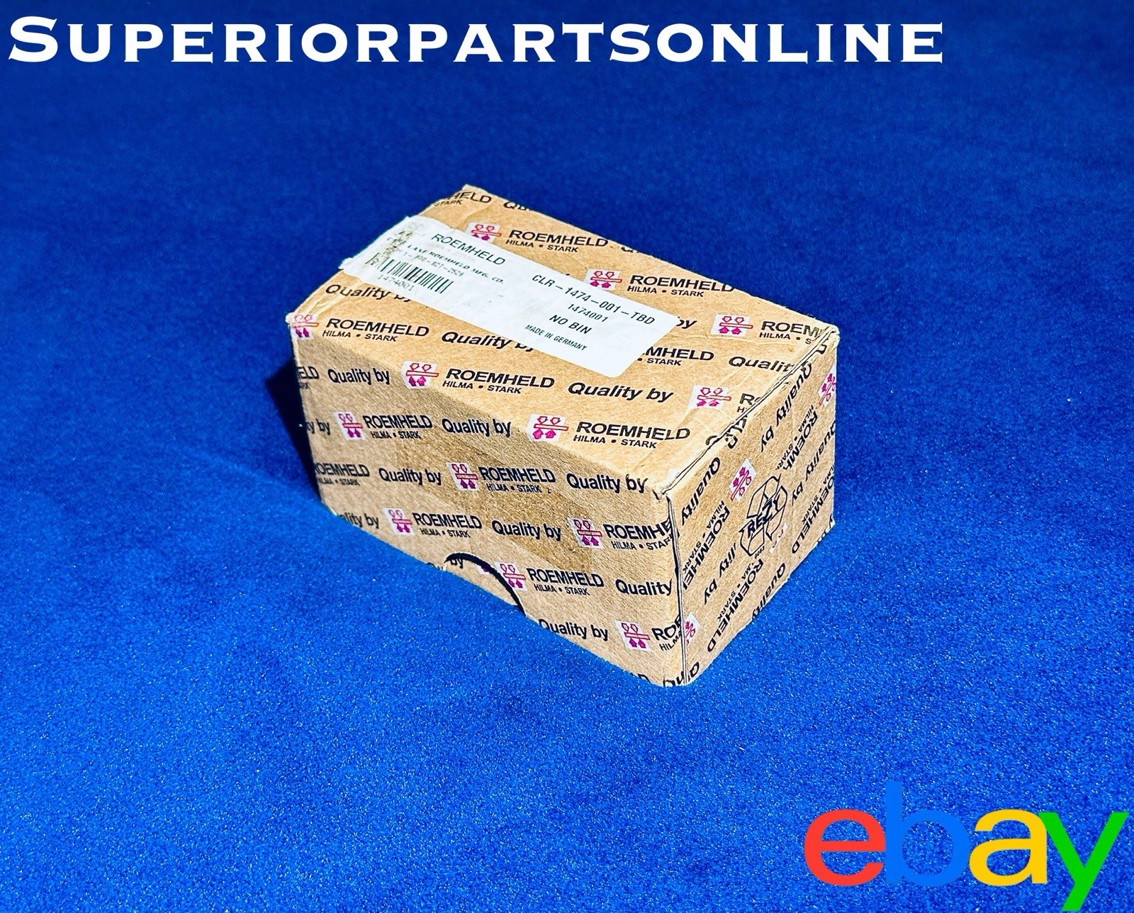 *NEW* ROEMHELD CLR-1474-001-TBD Hydraulic Cylinder Threaded Body 1474001