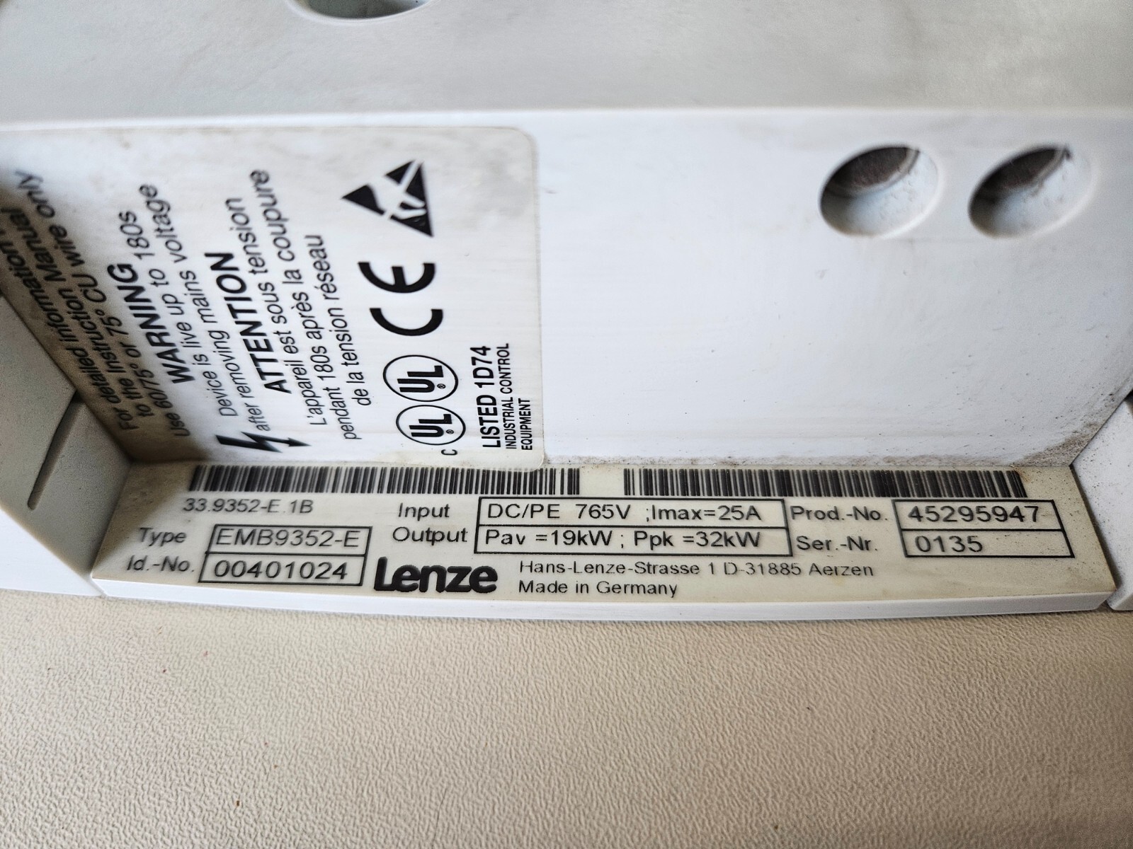 LENZE EMB9352-E