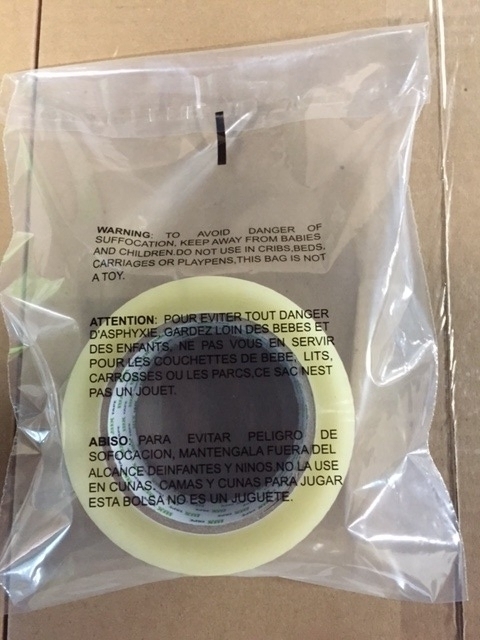 1000 9×12 Self Seal Suffocation Warning Clear Poly Bags 1.5 mil Free Shipping
