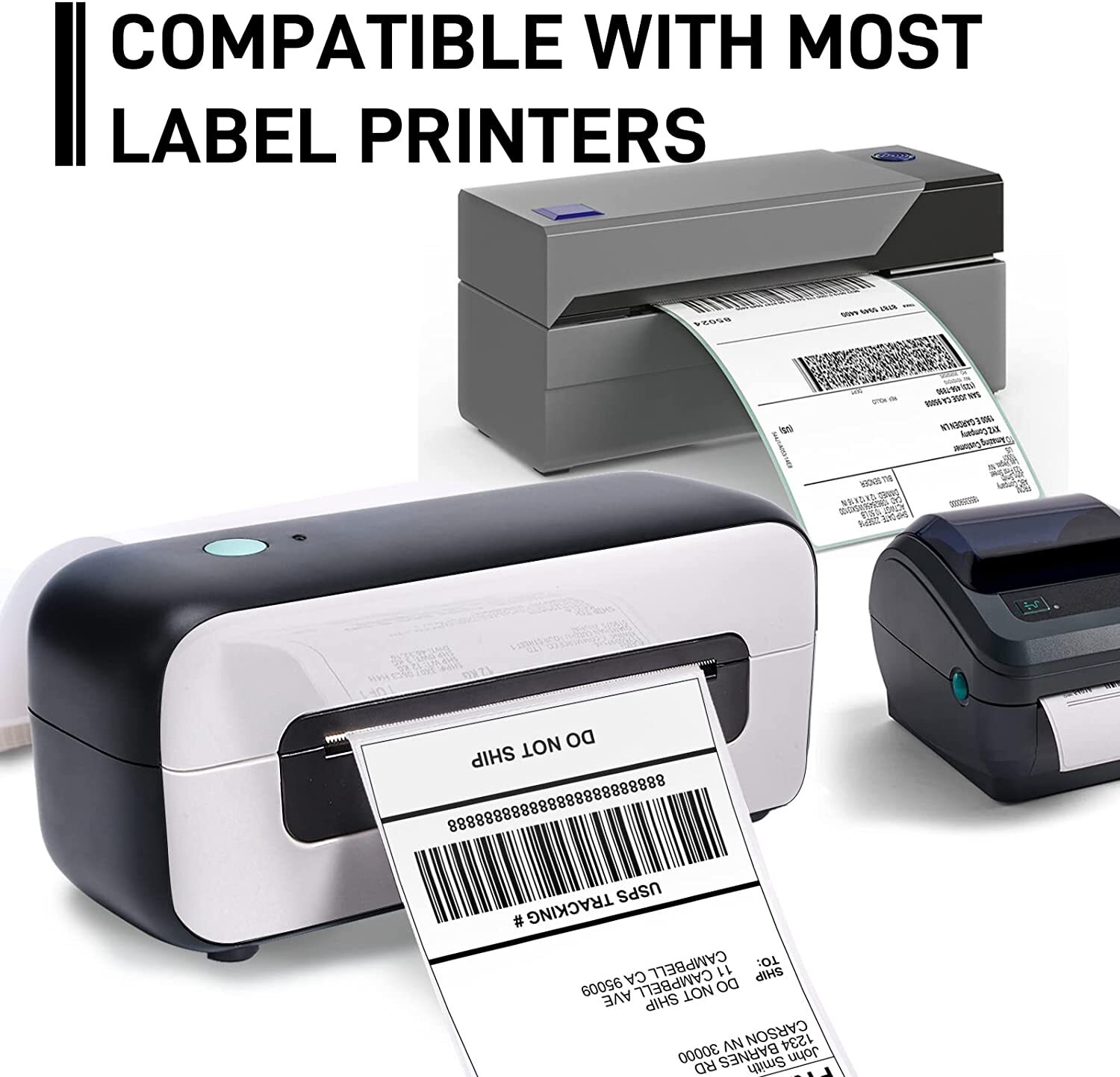 4 x 6 Phomemo Label Thermal Shipping Labels Paper for Zebra/Rollo/Munbyn/Jadens