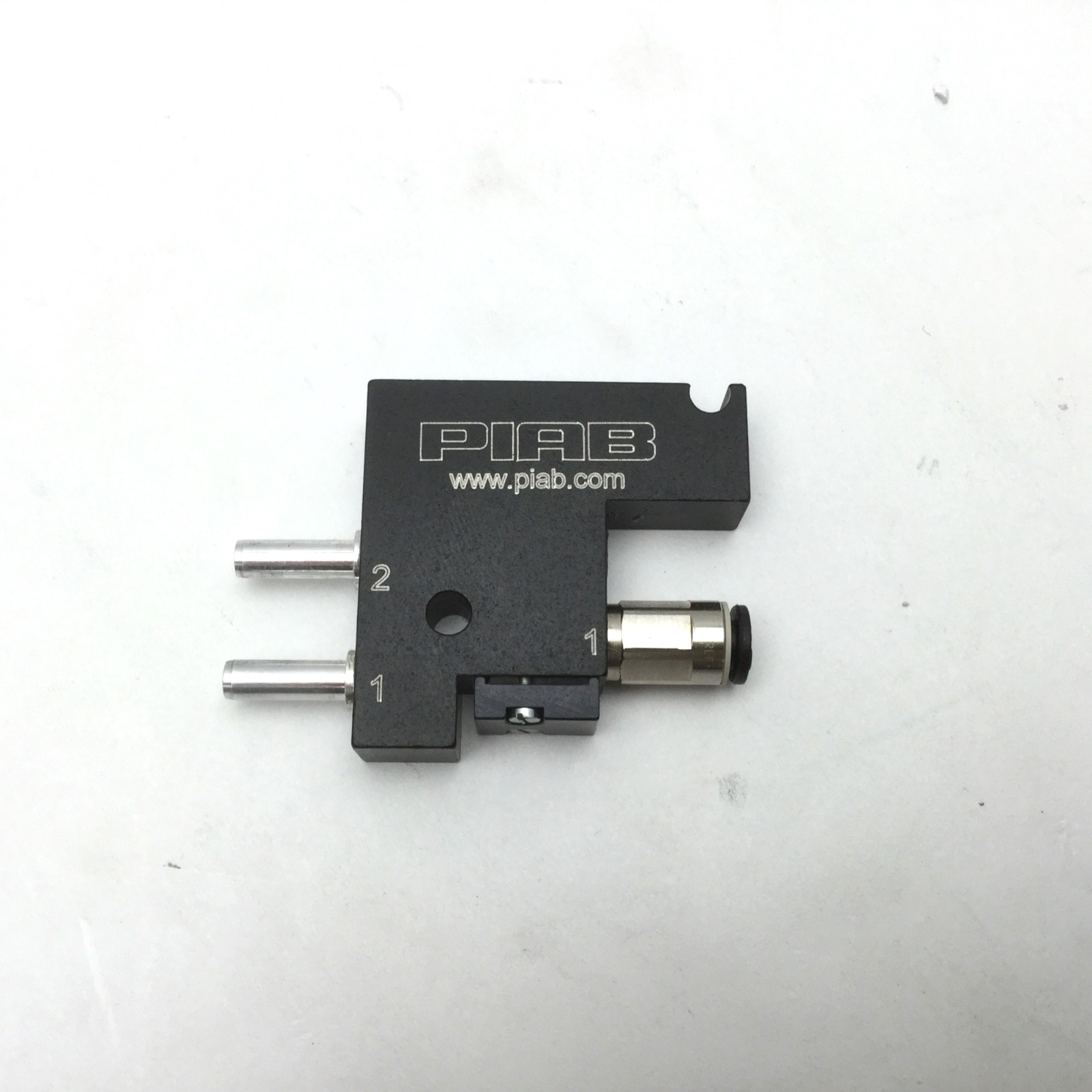 PIAB 01.10.350 Quick Release For P2010 Vacuum Pump, 0.05in³ Volume 101.5 PSI Max