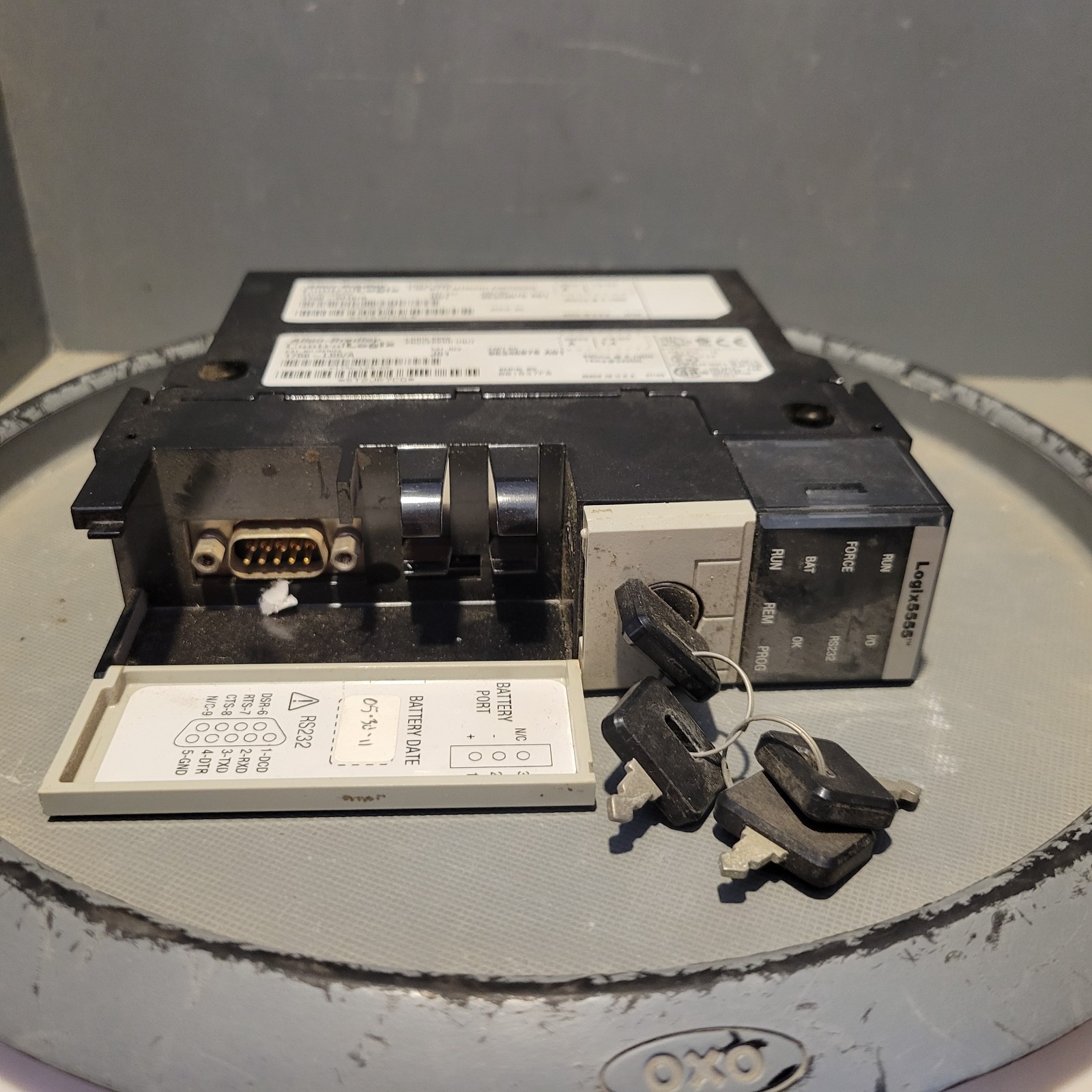 Allen Bradley Processor Unit w/ 7.5M Byte Mem. Ext., 1756-L55, 1756-M16