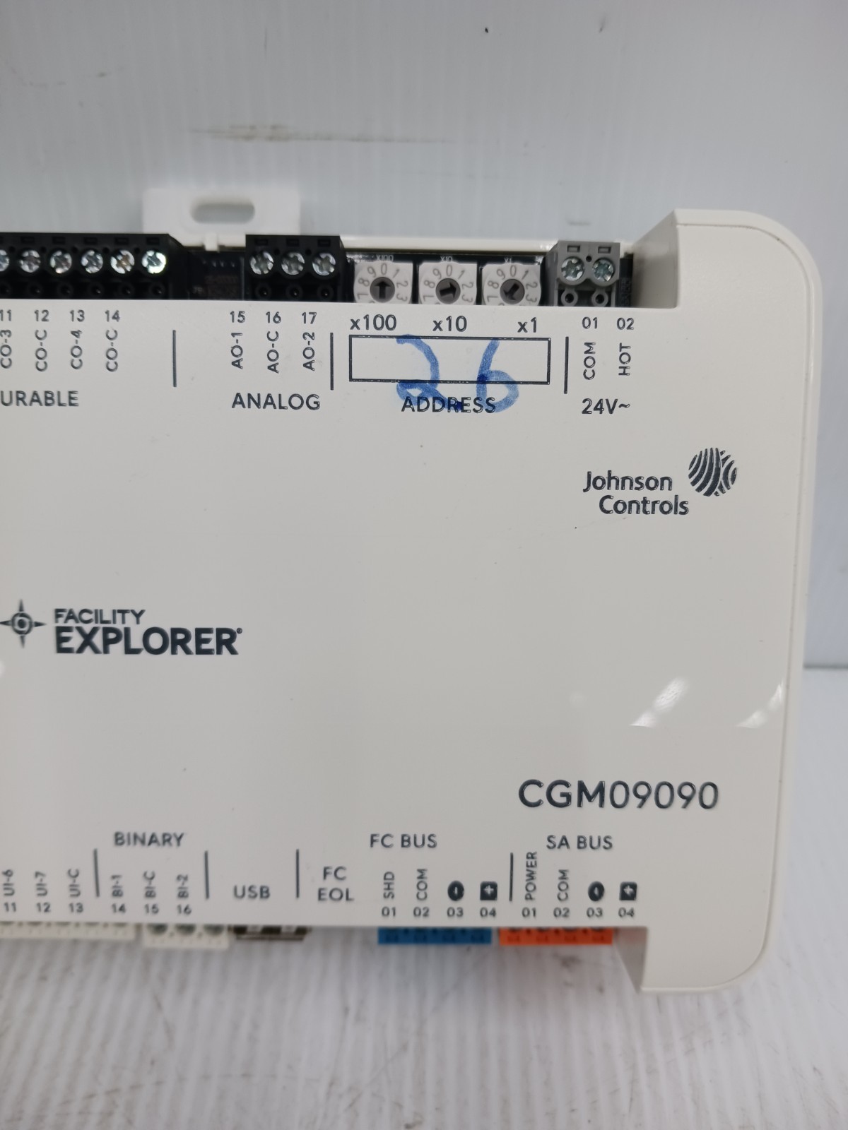 Johnson Controls CGM09090 Facility Explorer Application Controller F4-CGM09090-0