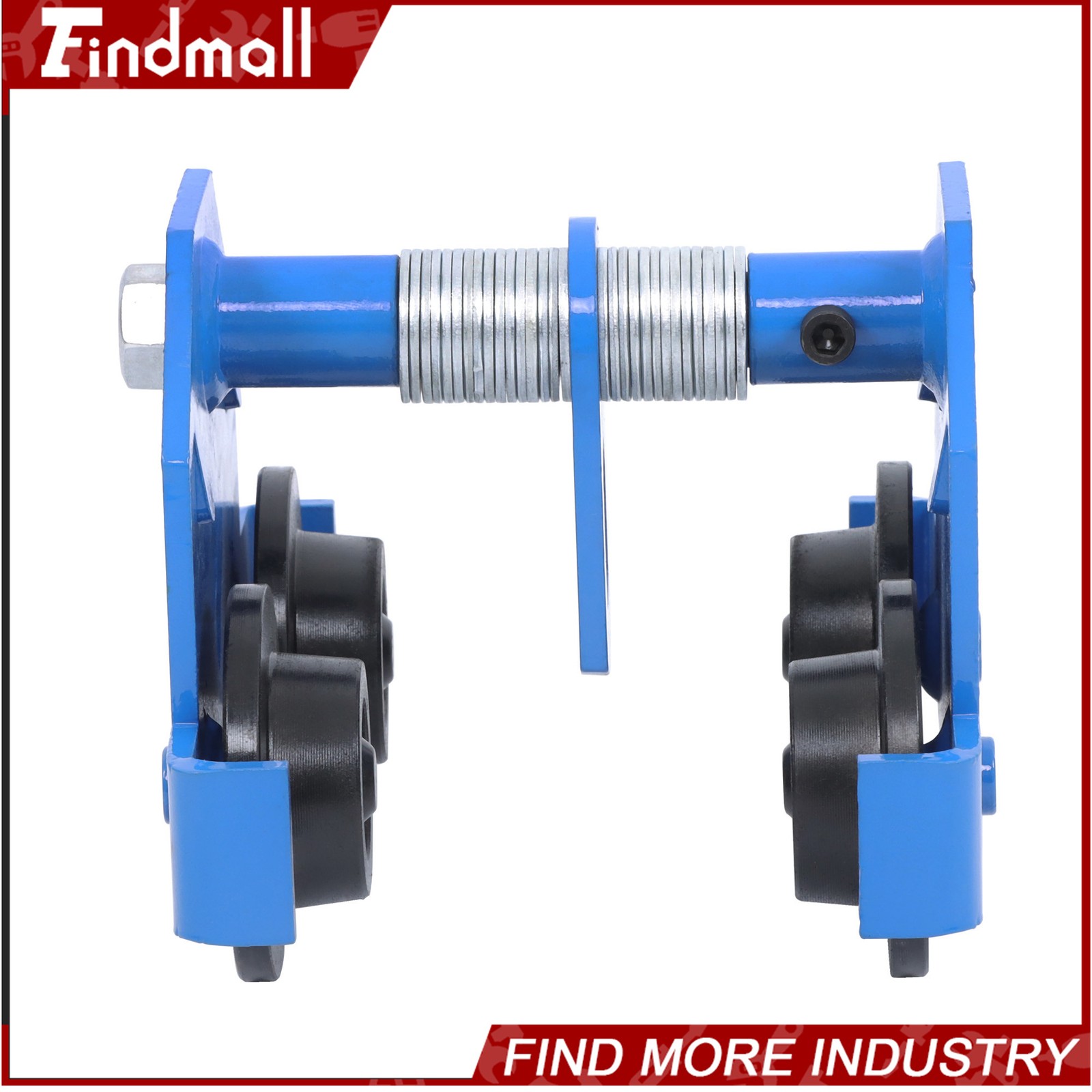 Findmall 0.5T/1100LB I-Beam Trolley Alloy Steel Double Wheel 55-135mm Adjustable