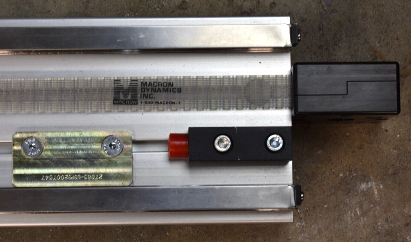 Macron Dynamics 63″ (1600mm) Belt Driven Linear Rail Actuator Parker Rexroth THK