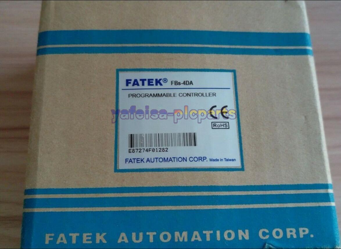 1PCS NEW FATEK PLC Analog Output Module FBS-4DA Fast delivery